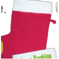 Imported Santa Stocking